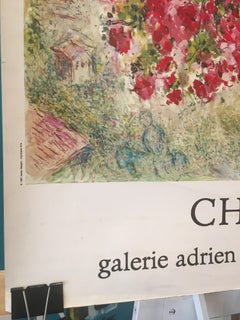 CHAGALL Galerie Adrien Maeght, Original-Vintage-Poster
