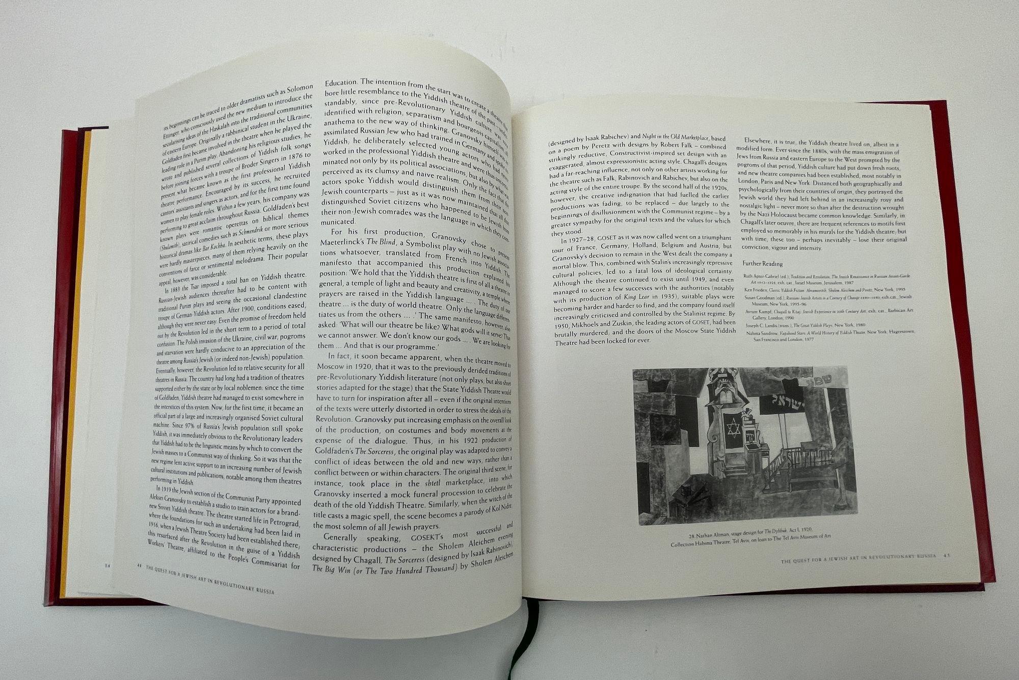 Chagall: Love and the Stage 1914-1922 Hardcover Book For Sale 2