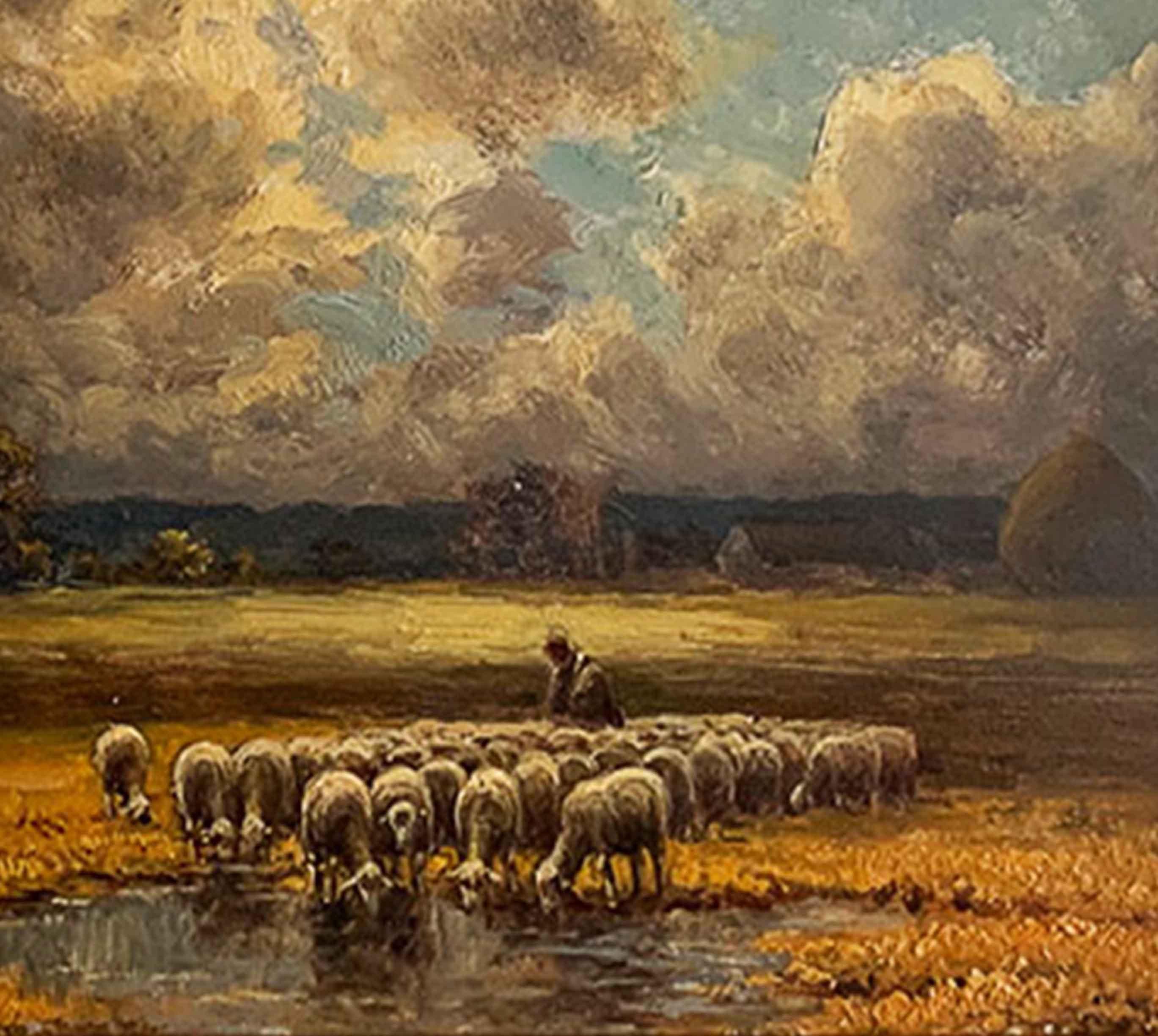 Peint à la main Chaigneau Paul ''1879-1938'' 