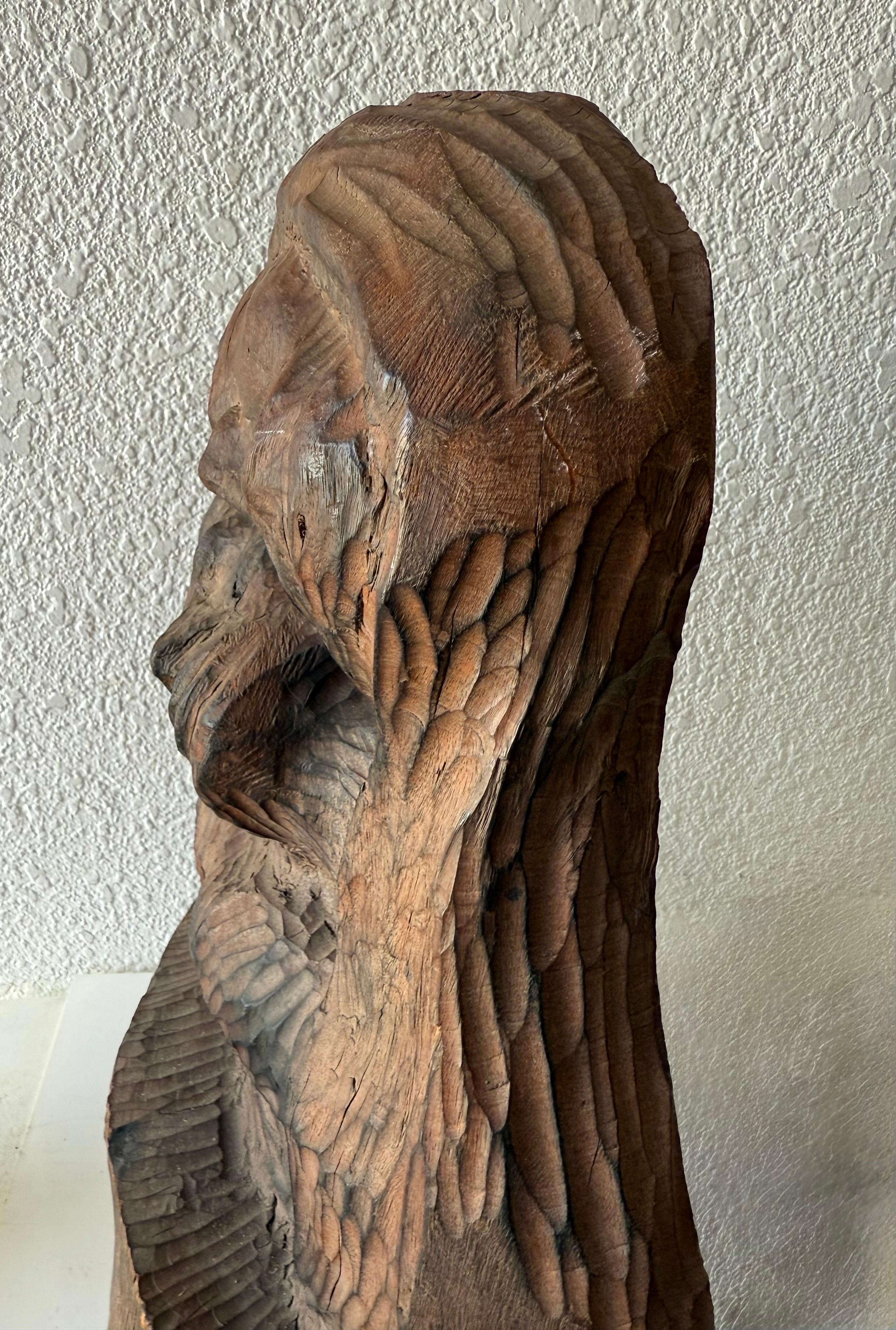 Rara escultura conmemorativa modernista polaca Chaim Goldberg Kaszmirez Museo Spertus en venta 13