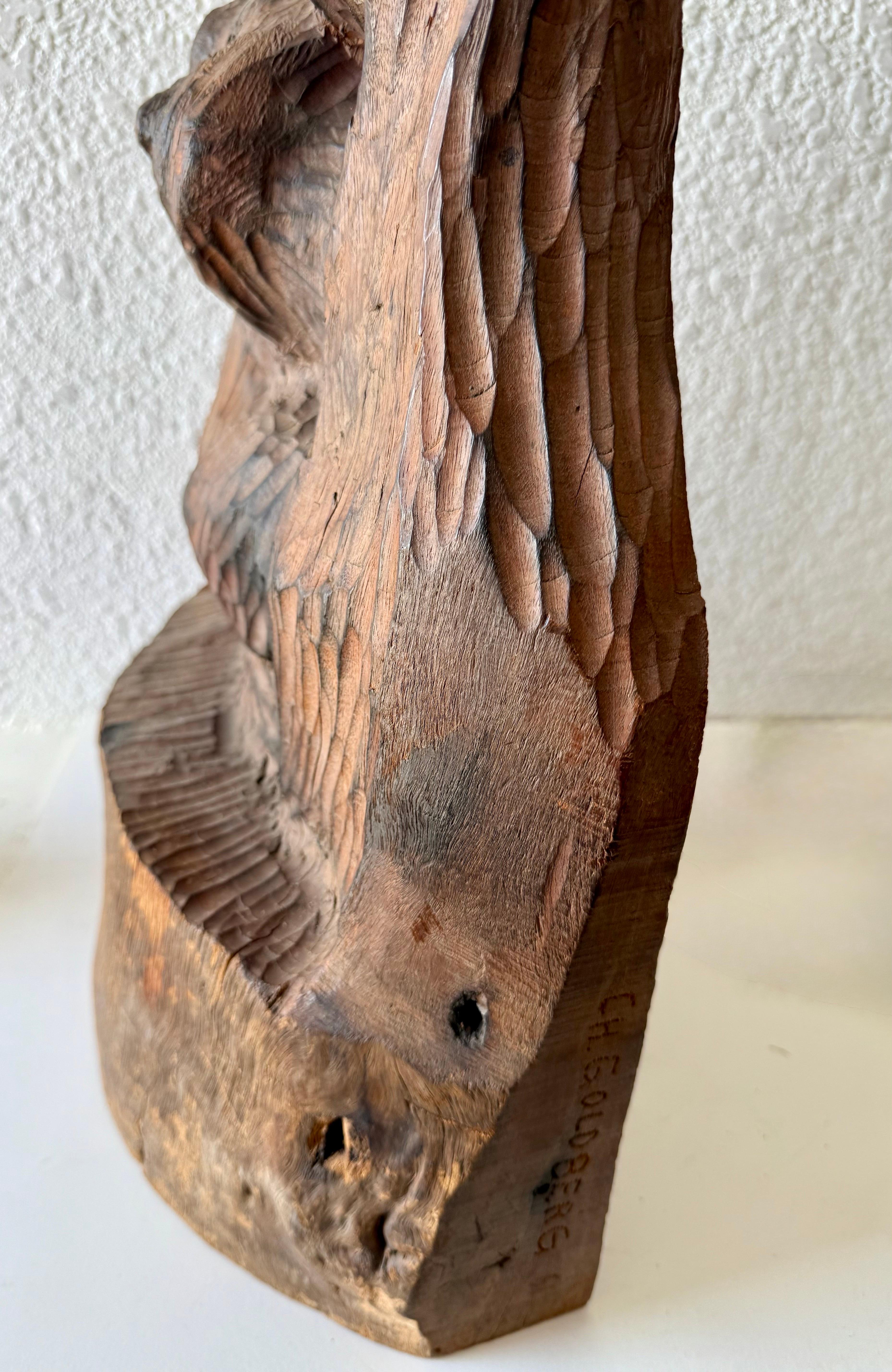 Rara escultura conmemorativa modernista polaca Chaim Goldberg Kaszmirez Museo Spertus en venta 14