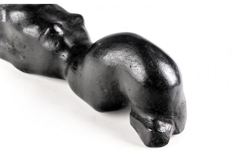 Chaim Gross 'Austrian/American, 1904-1991' Cast Bronze, Reclining Female Nude For Sale 1
