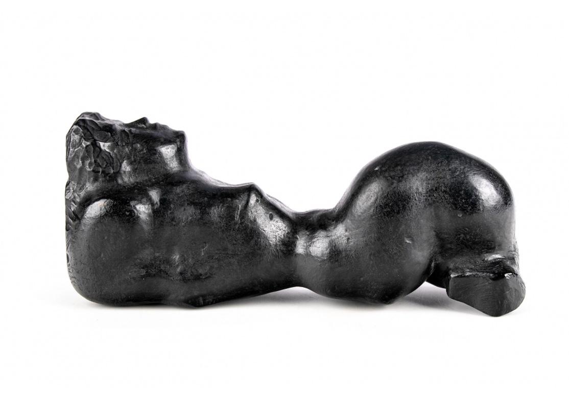 Bronze coulé d'Australie/Américain Chaim Gross « 1904-1991 », Nu féminin couché en vente 2