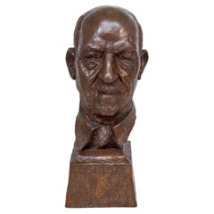 Chaim Gross Bronze Bust of Chaim Weizmann