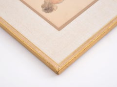 Chaim Gross Watercolor Painting, Nude Figures