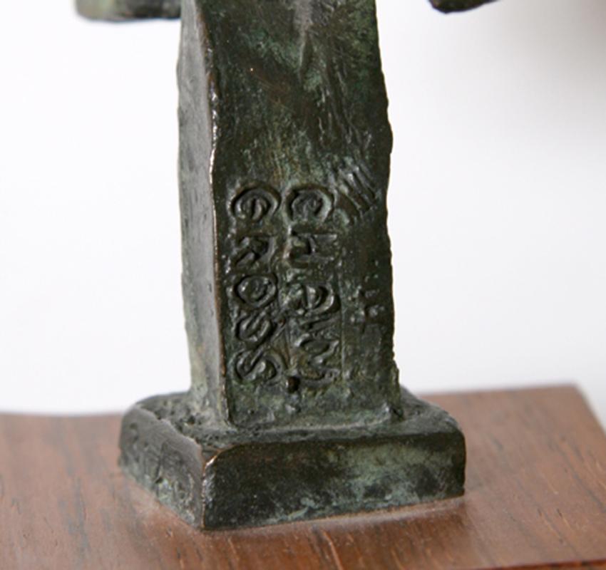 Runner, Bronze Sculpture by Chaim Gross 1943 1