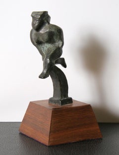 Runner, Bronze Sculpture by Chaim Gross 1943