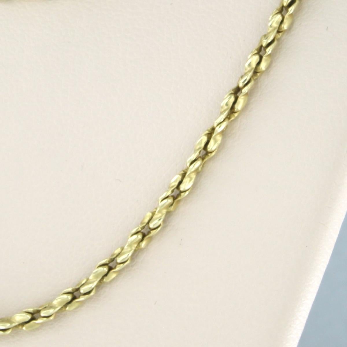 Women's Chain 14k yellow gold For Sale
