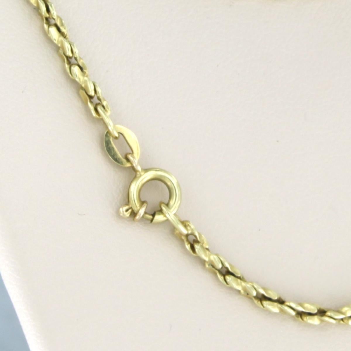 Chain 14k yellow gold For Sale 1