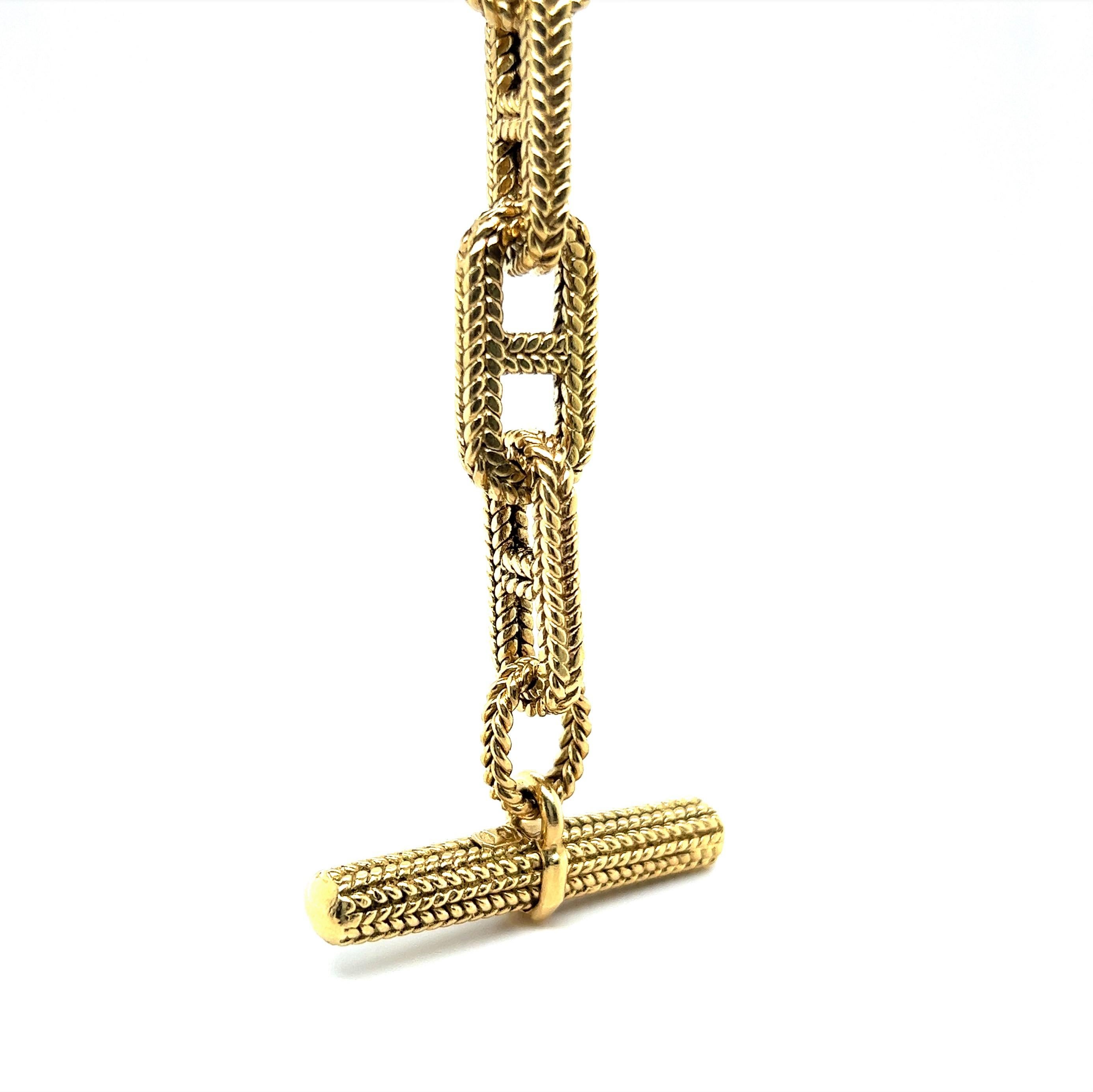 Chain Bracelet “Chaine D'ancre” in 18 Karat Yellow Gold 3