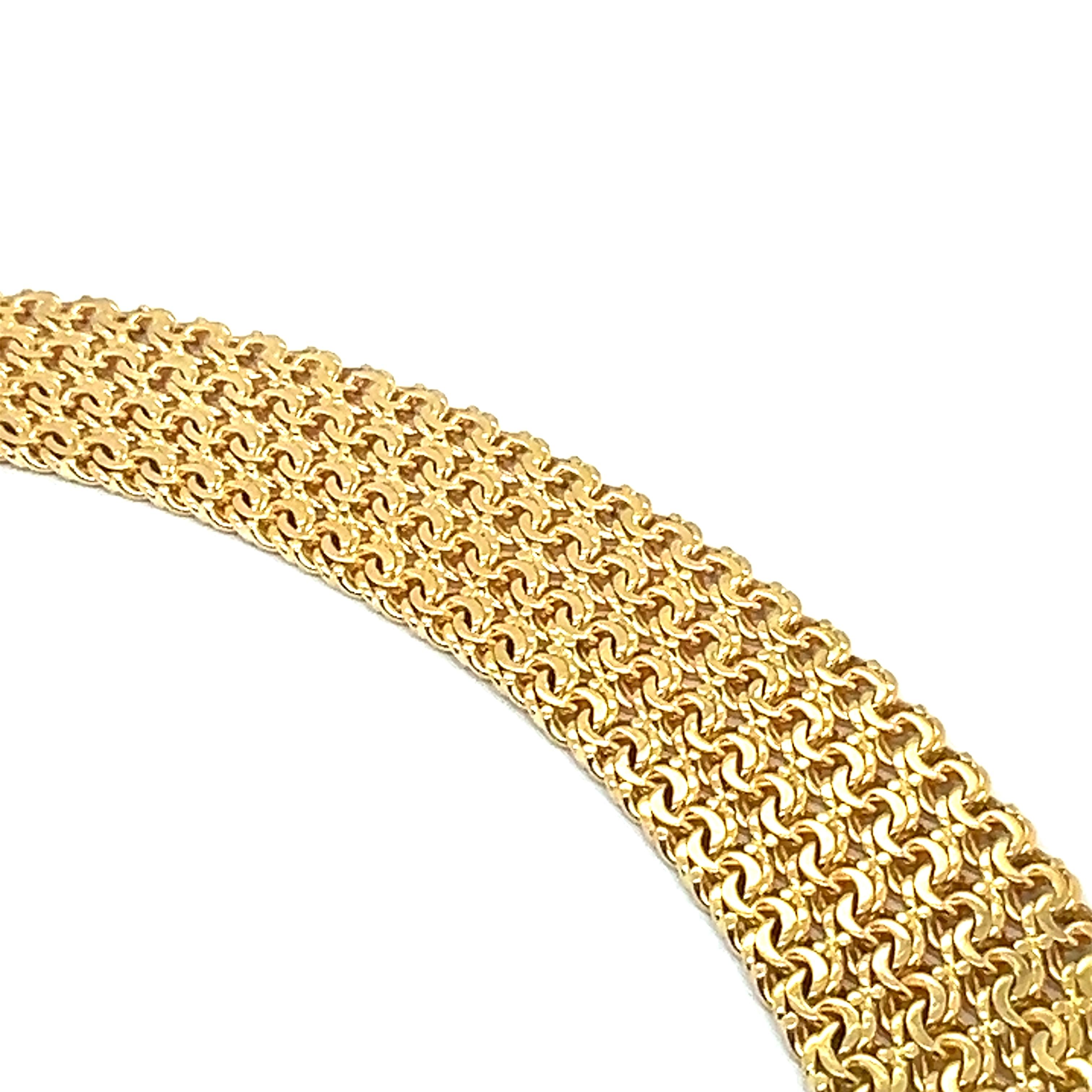 Kettenarmband aus 18 Karat Gelbgold 3