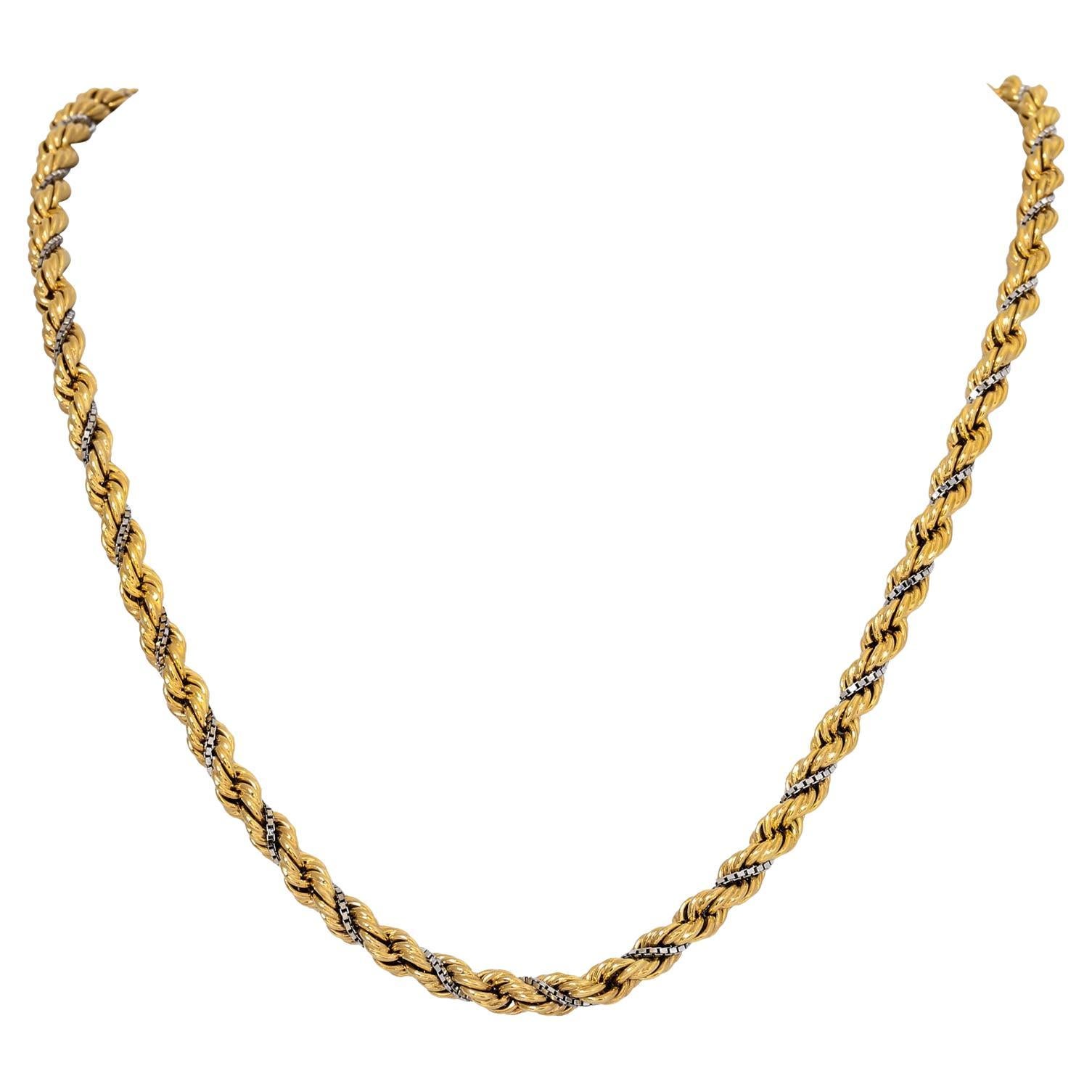 Combined Chain, 2-Row For Sale at 1stDibs