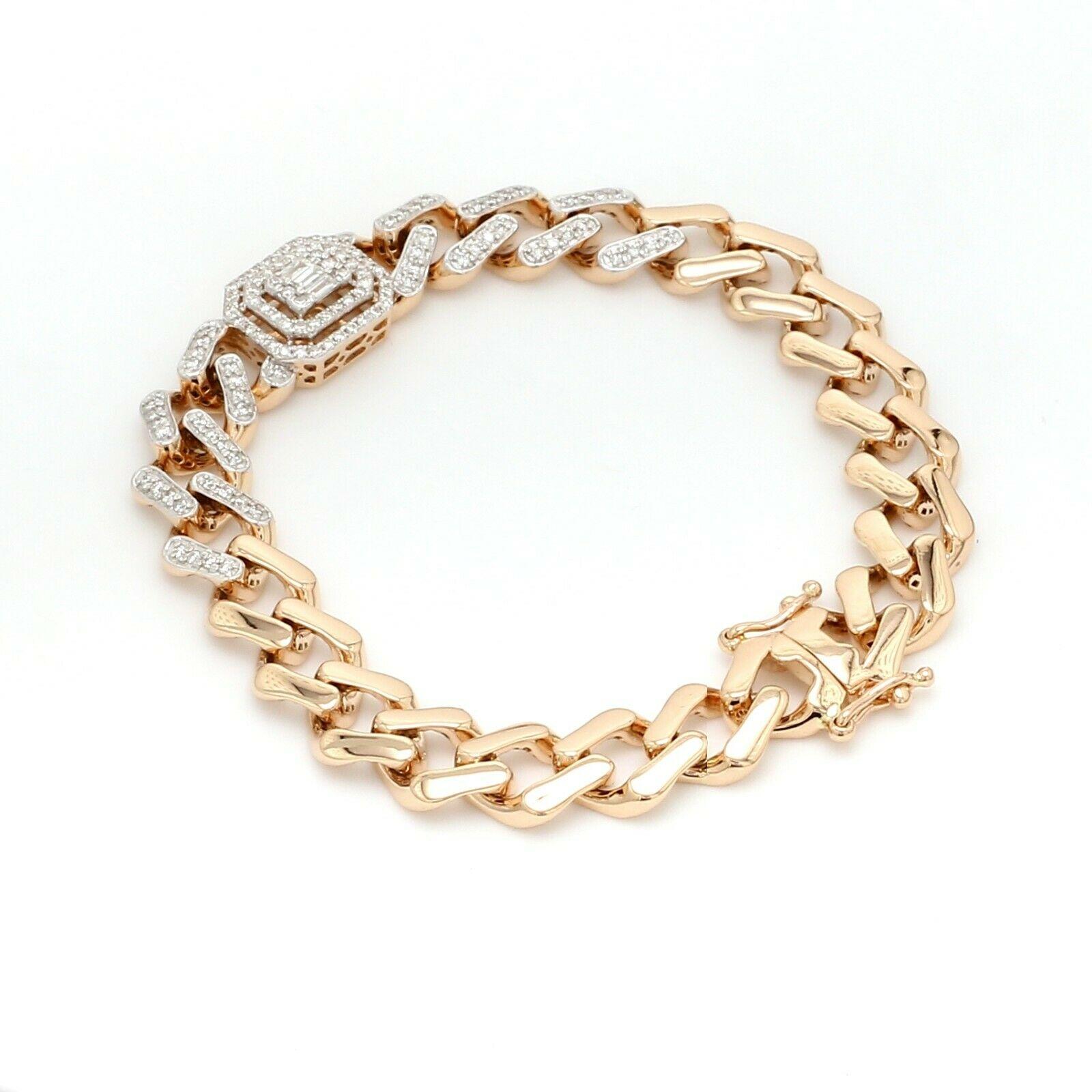 rose gold chain bracelets