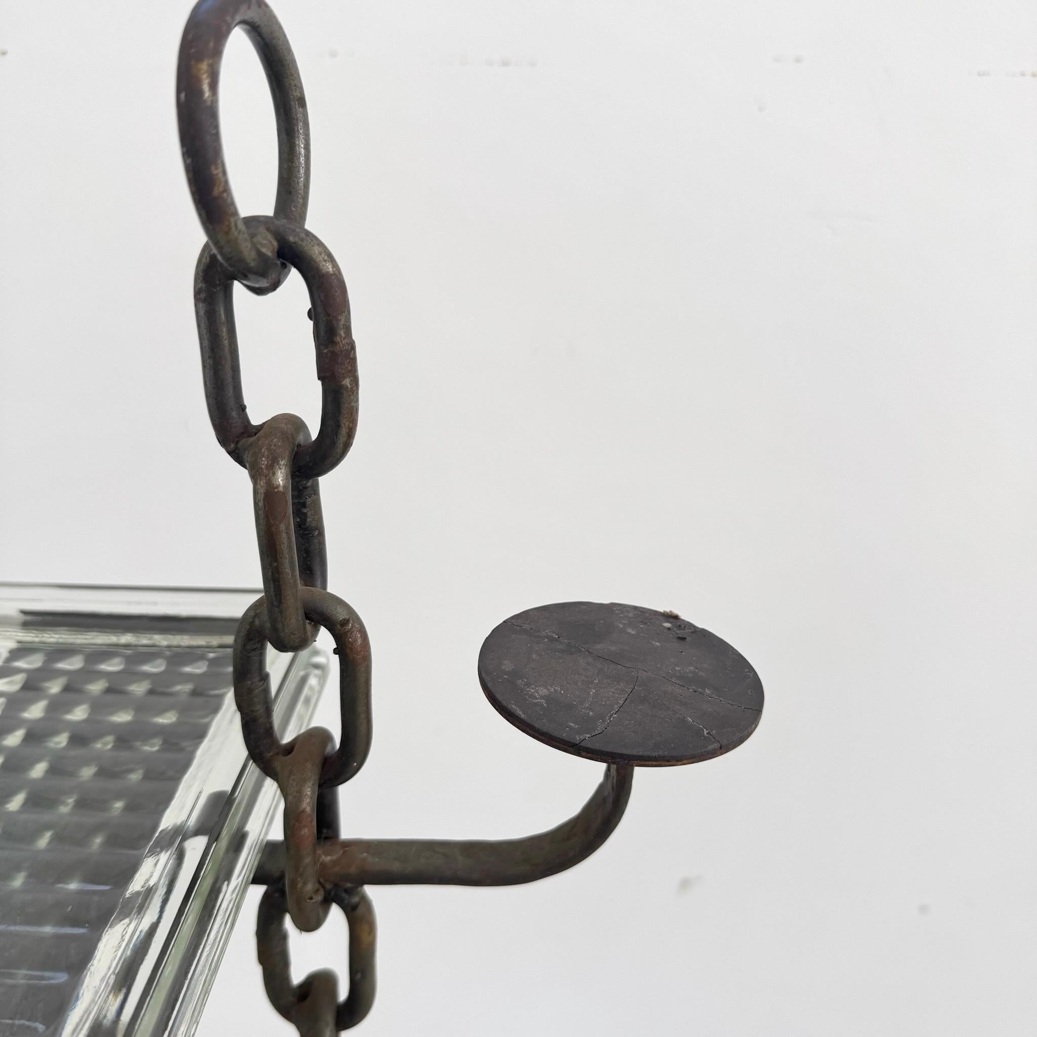 Catchall sur pied en fer et verre de Franz West, Autriche, années 1970 en vente 1