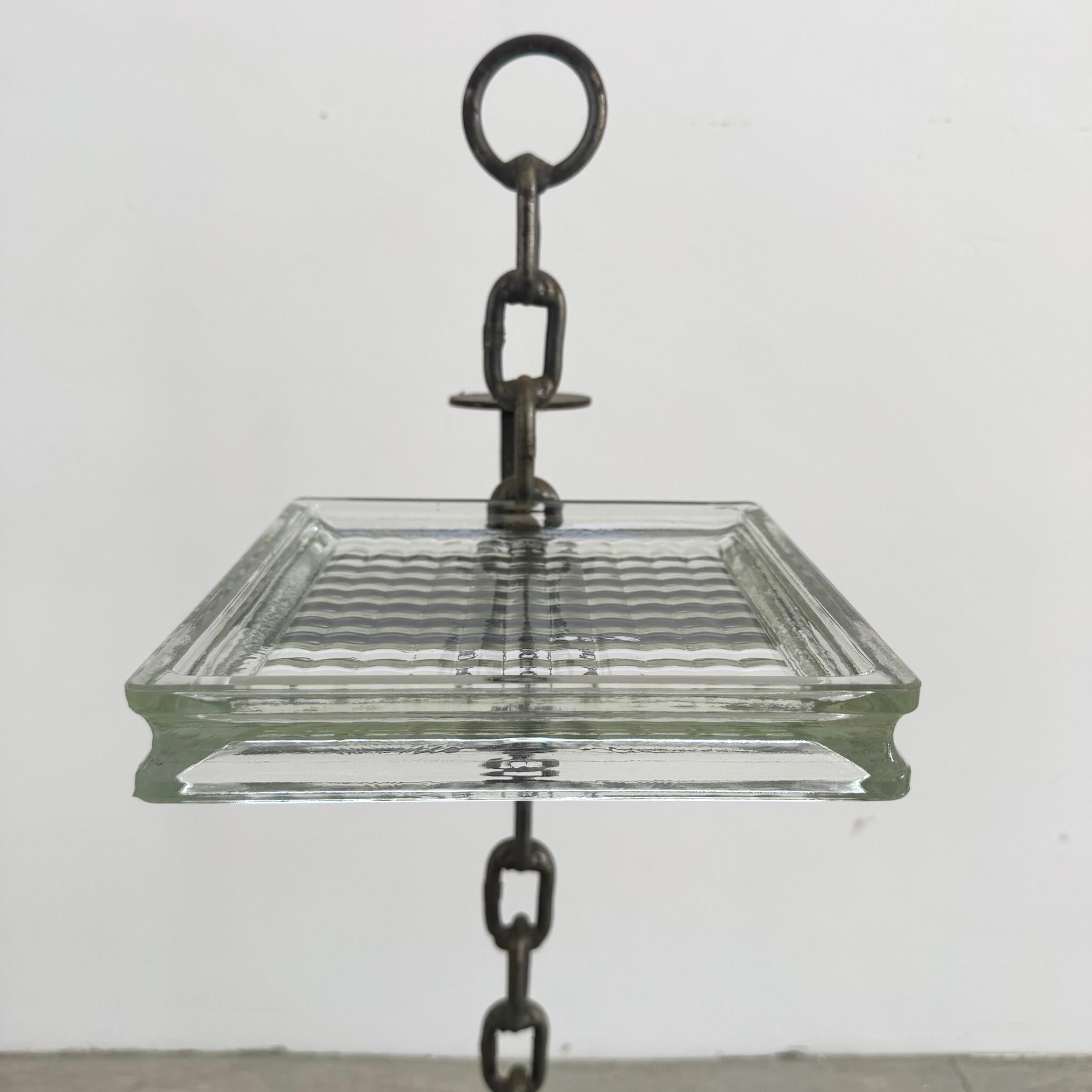 Catchall sur pied en fer et verre de Franz West, Autriche, années 1970 en vente 2