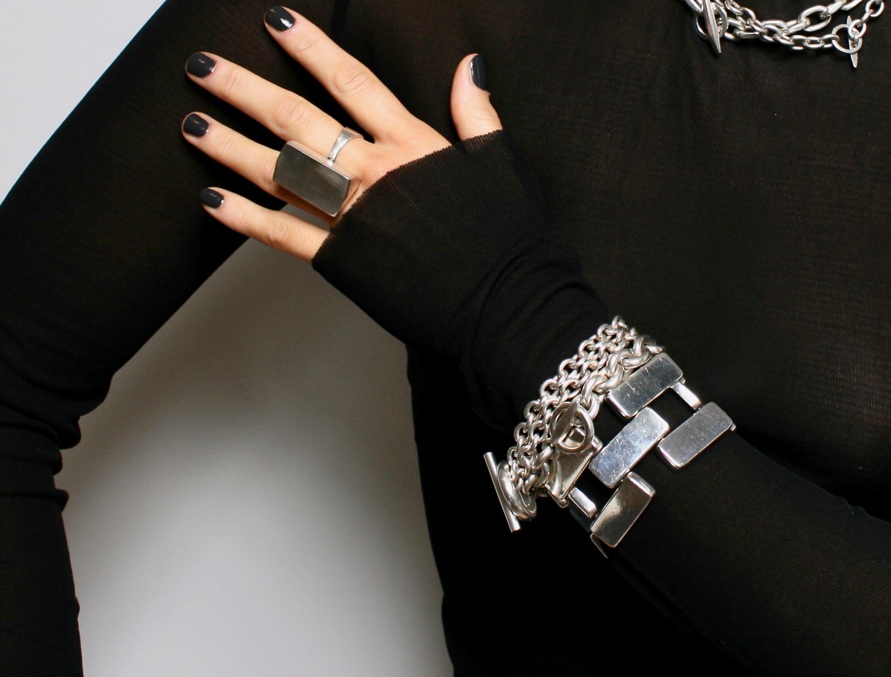 Chain Link Toggle Bracelet 1