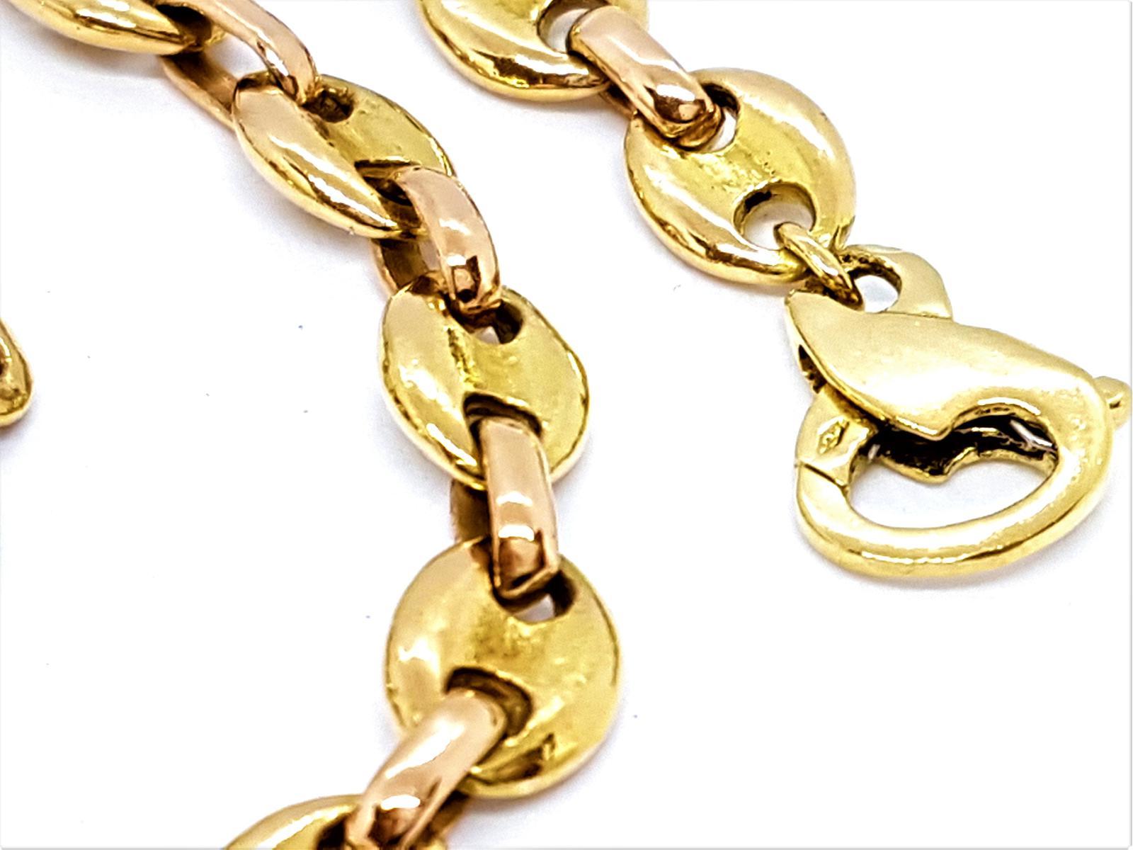 Chain Necklace Rose Gold For Sale 1
