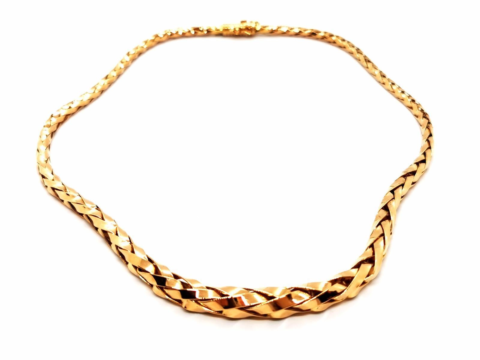 Chain Necklace Rose Gold 3