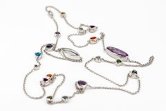 Chain Necklace White Gold