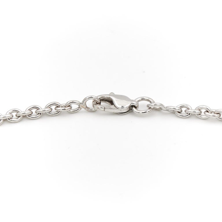 Chain Necklace White Gold For Sale at 1stDibs