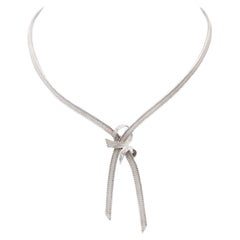 Chain Necklace White Gold