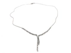Chain Necklace White Gold Diamond