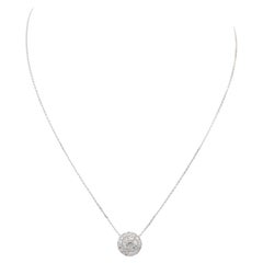 Chain Necklace White Gold Diamond