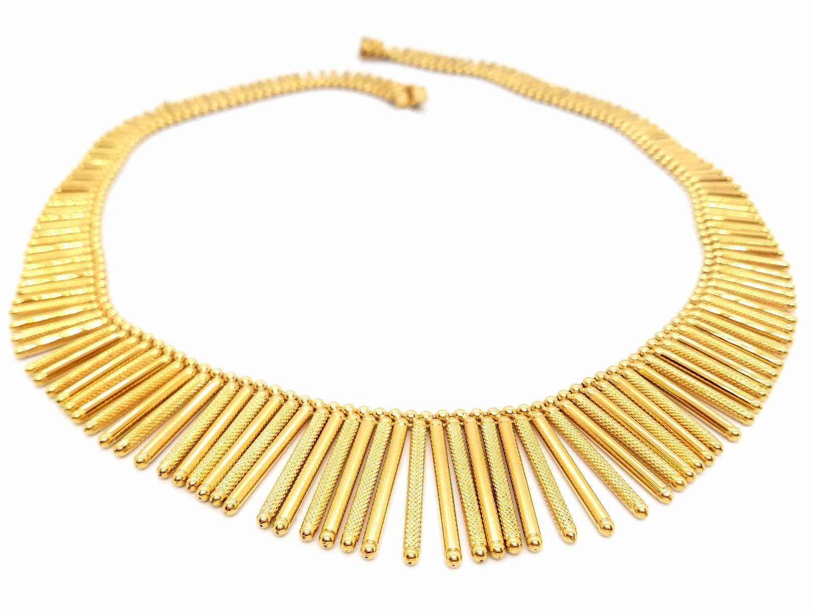 Kette Halskette Gelbgold im Angebot 6