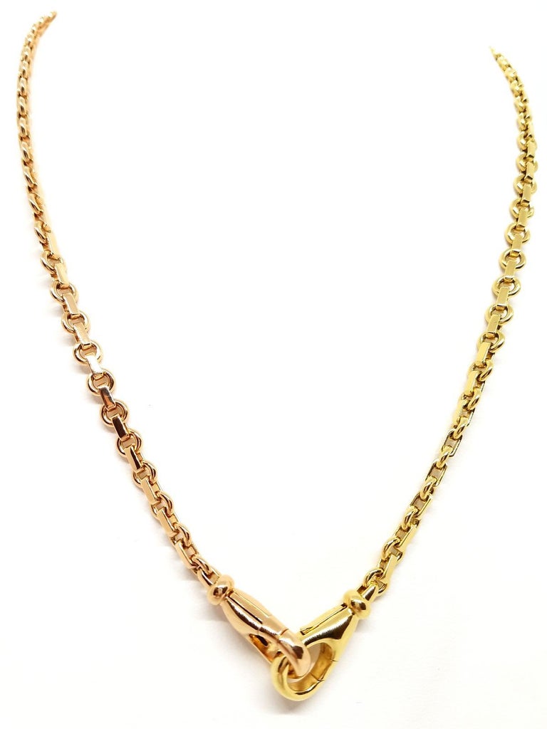 Chain Necklace Yellow Gold For Sale at 1stDibs