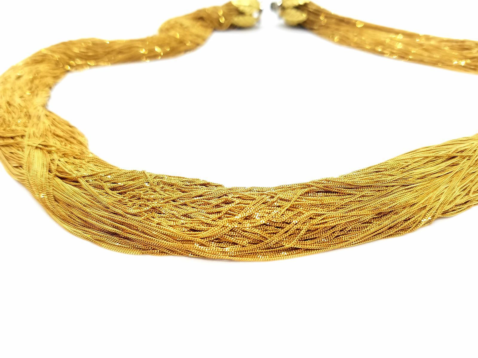 Chain Necklace Yellow Gold For Sale 9