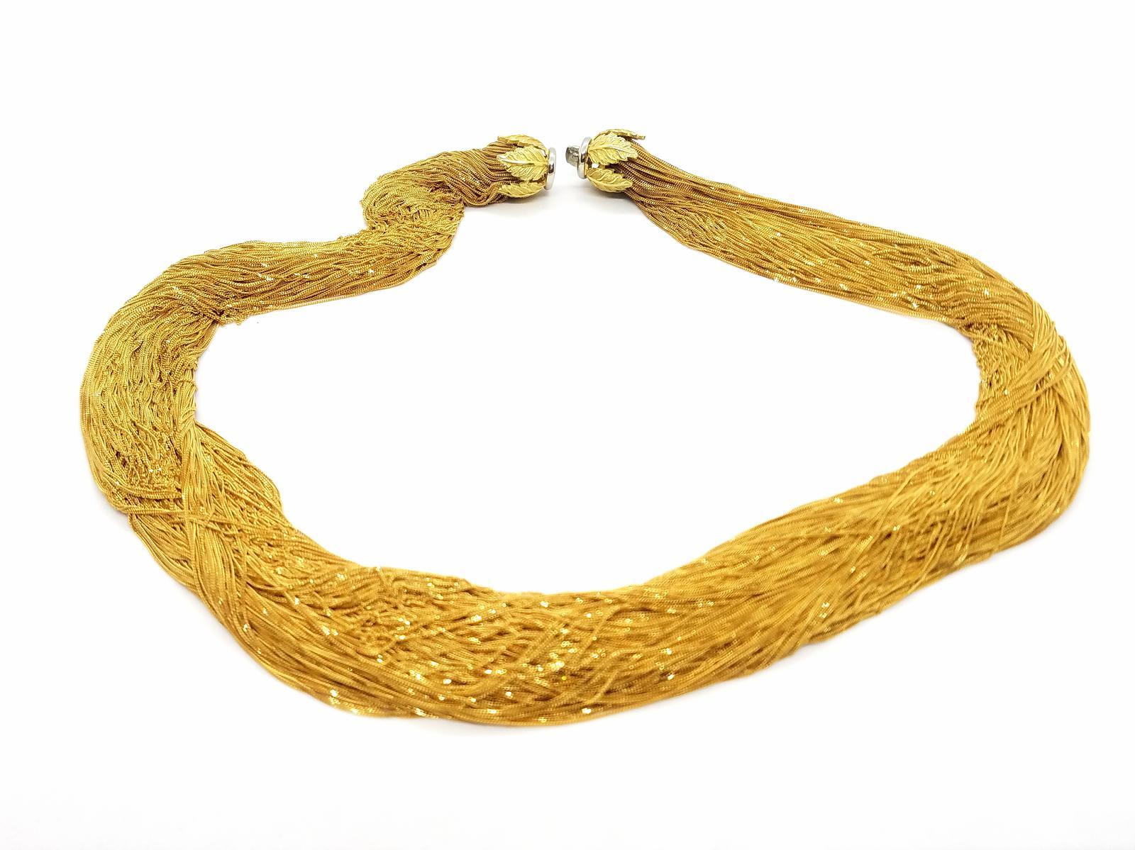 Chain Necklace Yellow Gold For Sale 10