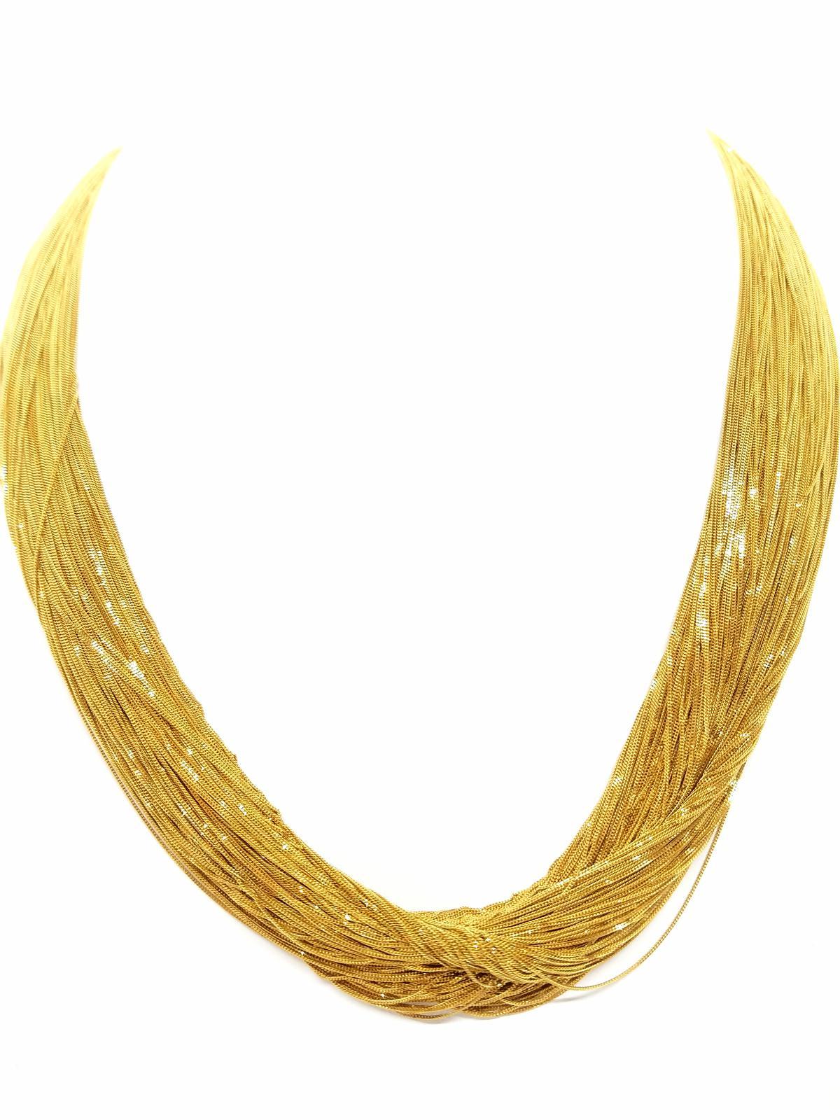 Chain Necklace Yellow Gold For Sale 12