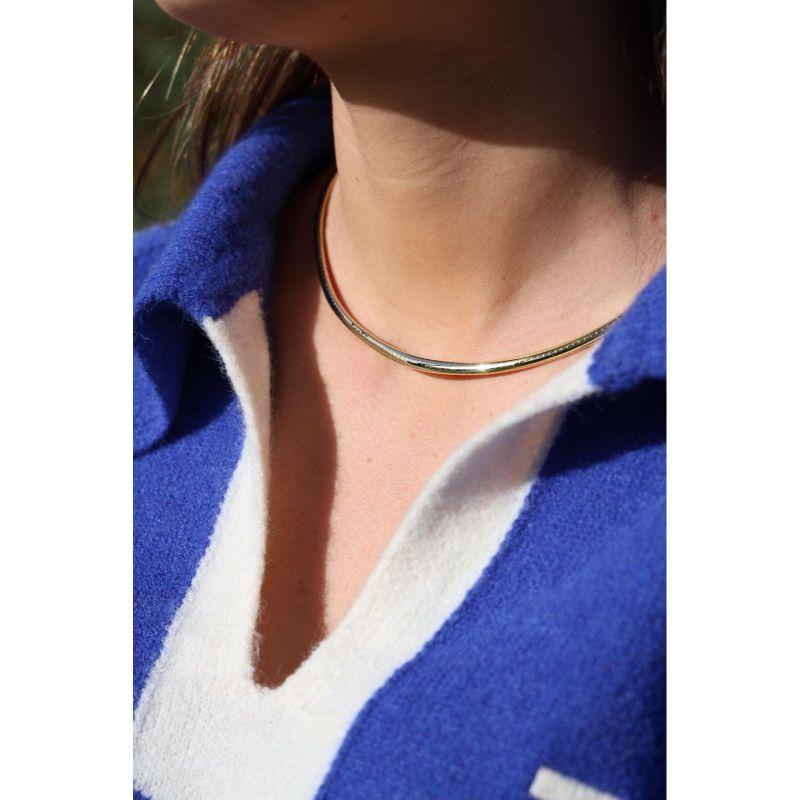 Kette Halskette Gelbgold im Zustand „Hervorragend“ im Angebot in PARIS, FR