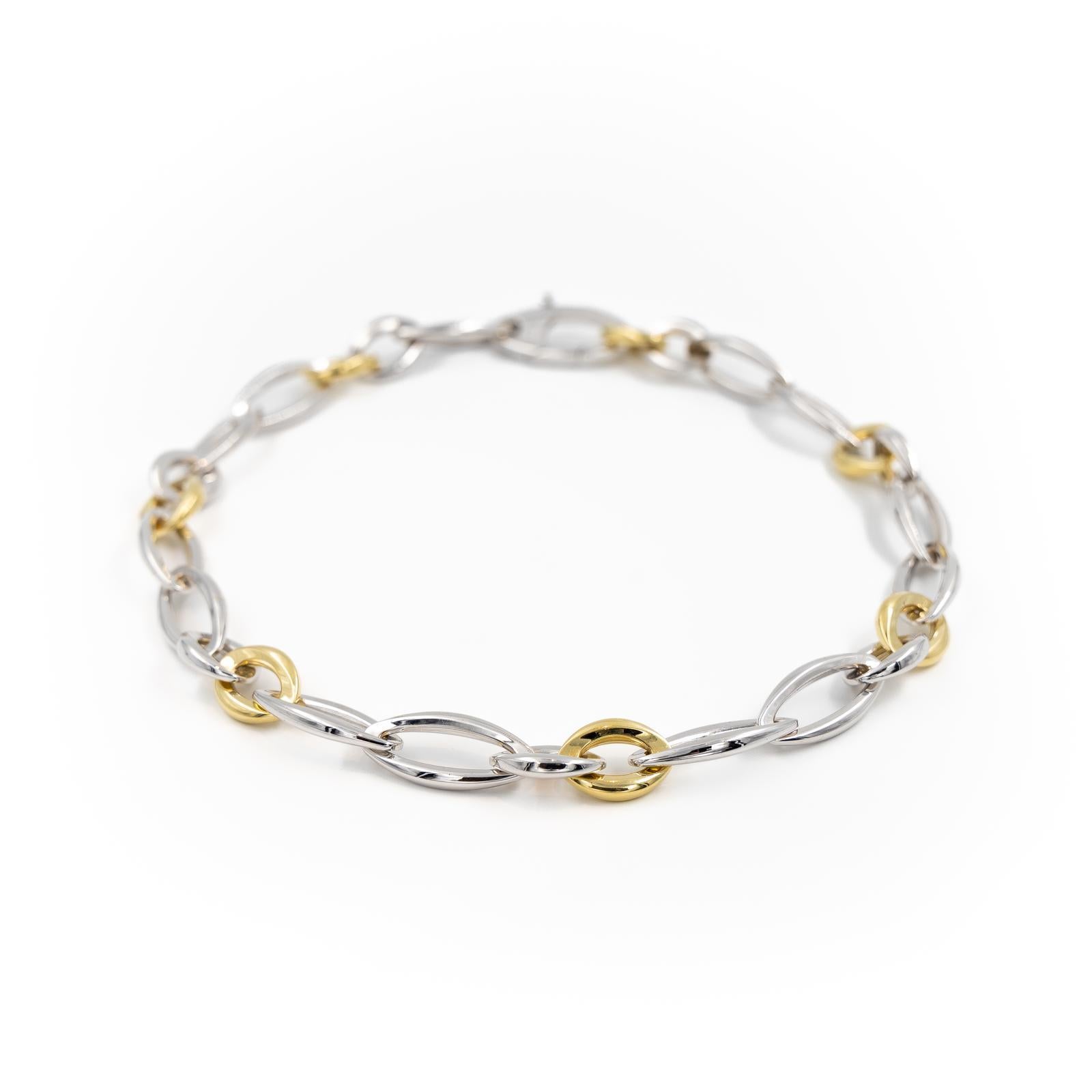 Kette Halskette Gelbgold im Zustand „Hervorragend“ im Angebot in PARIS, FR