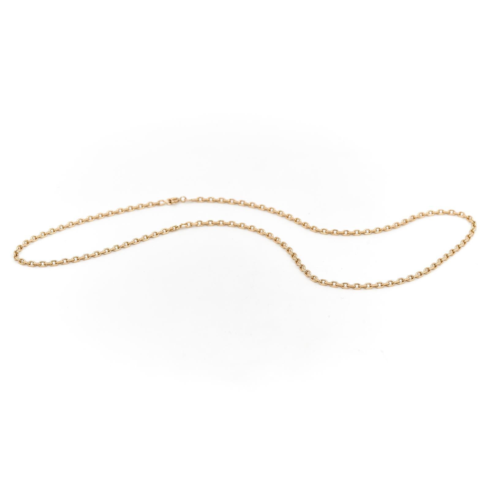 Kette Halskette Gelbgold im Zustand „Hervorragend“ in PARIS, FR