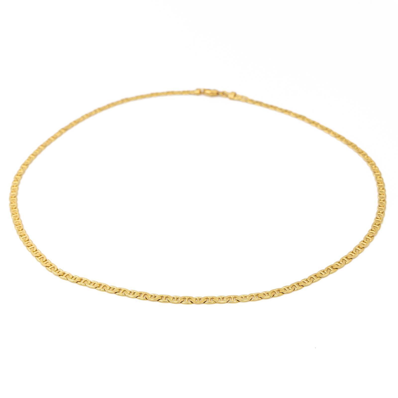 Collar Cadena Oro Amarillo en Excelente estado para la venta en PARIS, FR