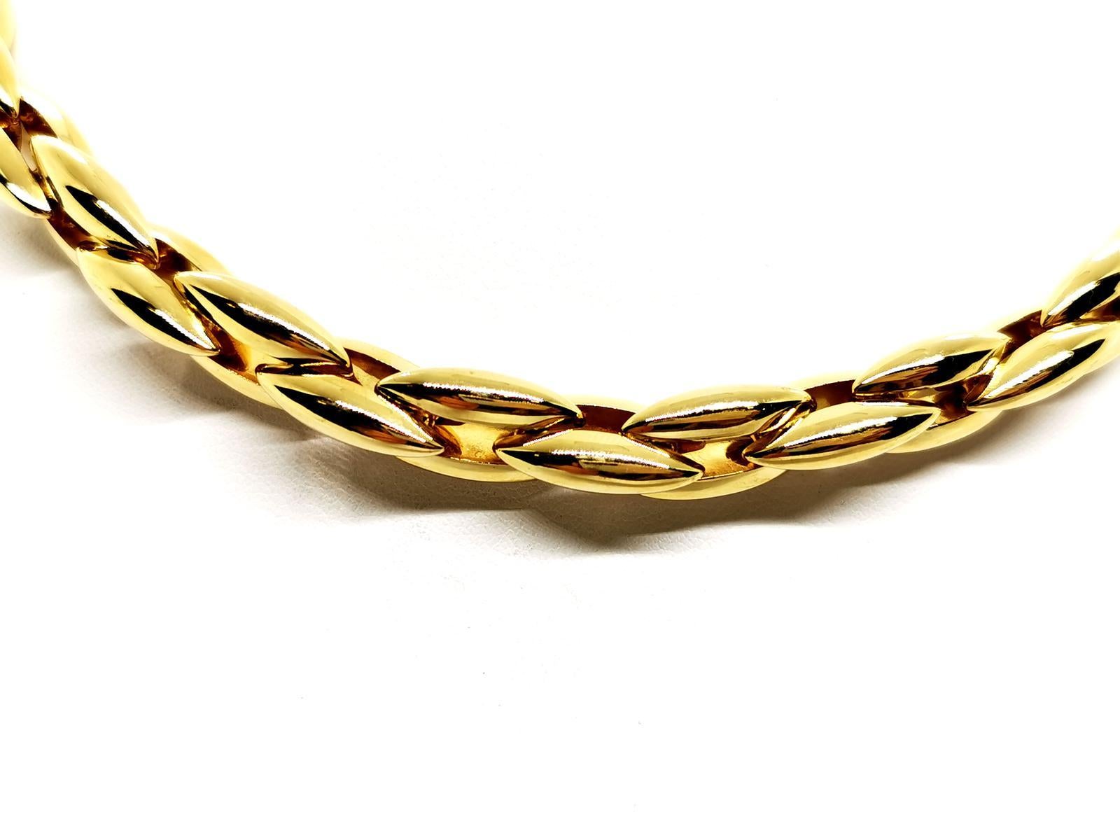 Women's Chain Necklace Yellow Gold