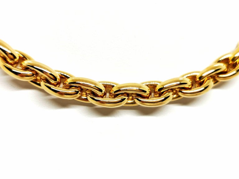 Chain Necklace Yellow Gold For Sale at 1stDibs