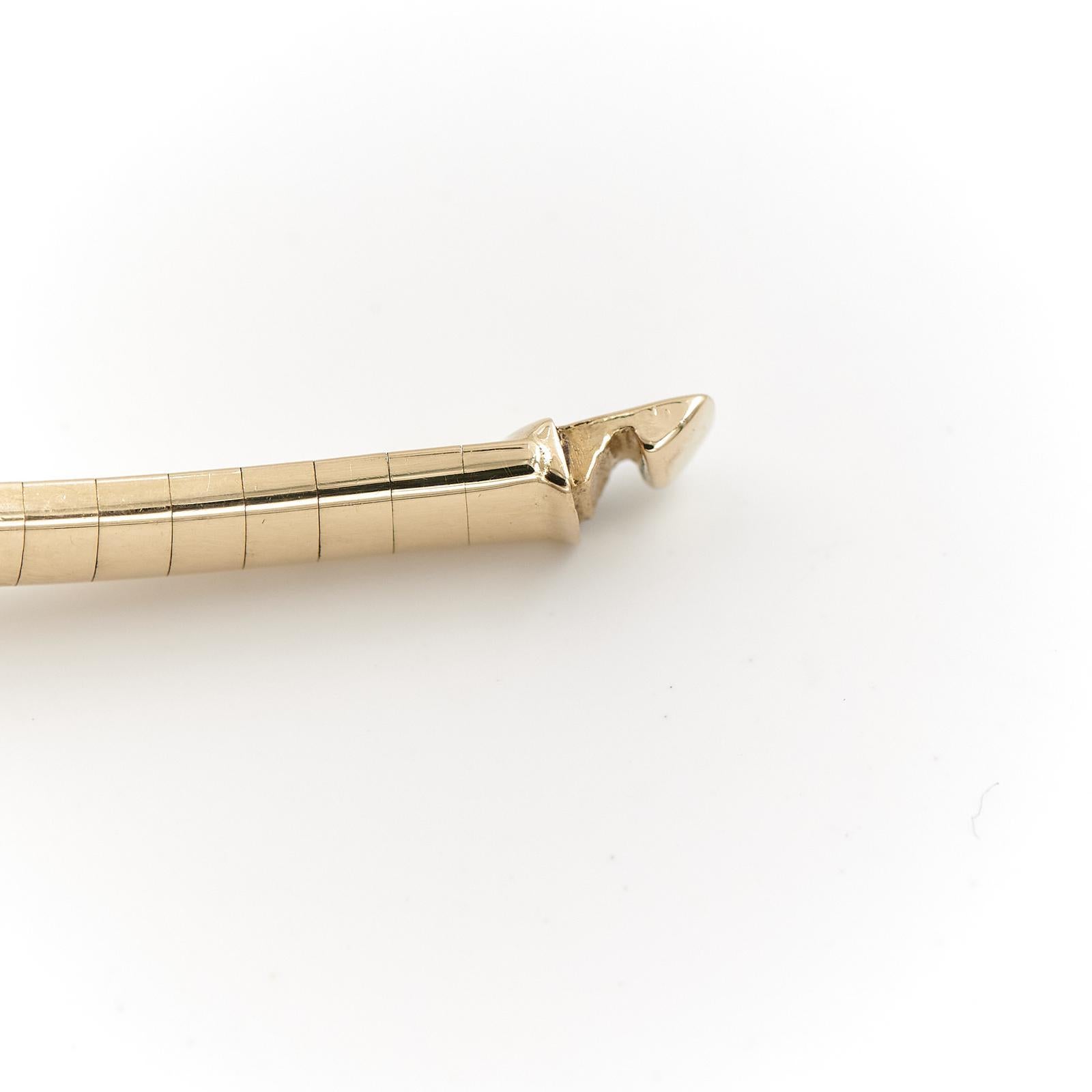 Kette Halskette Gelbgold Damen im Angebot