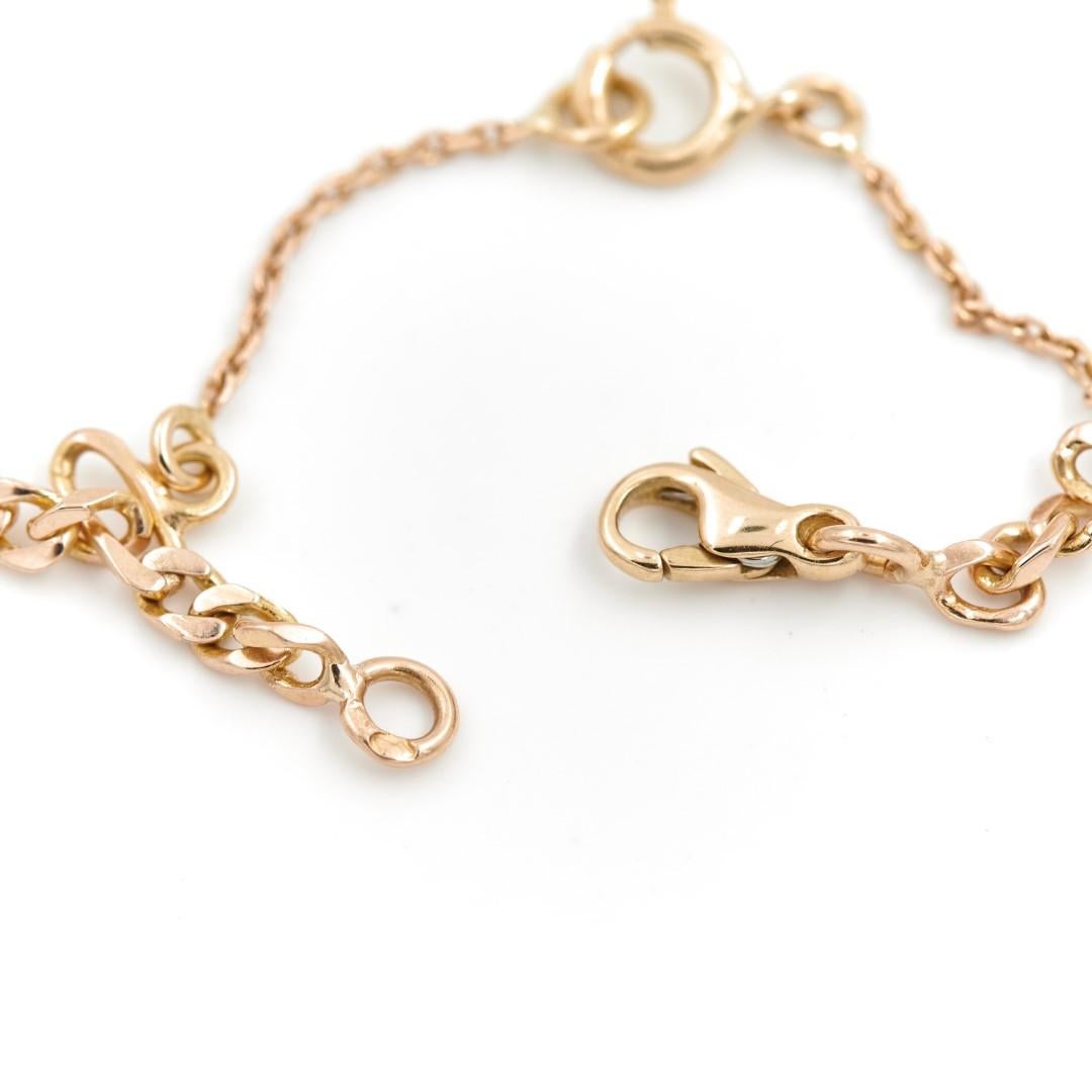 Kette Halskette Gelbgold Damen im Angebot
