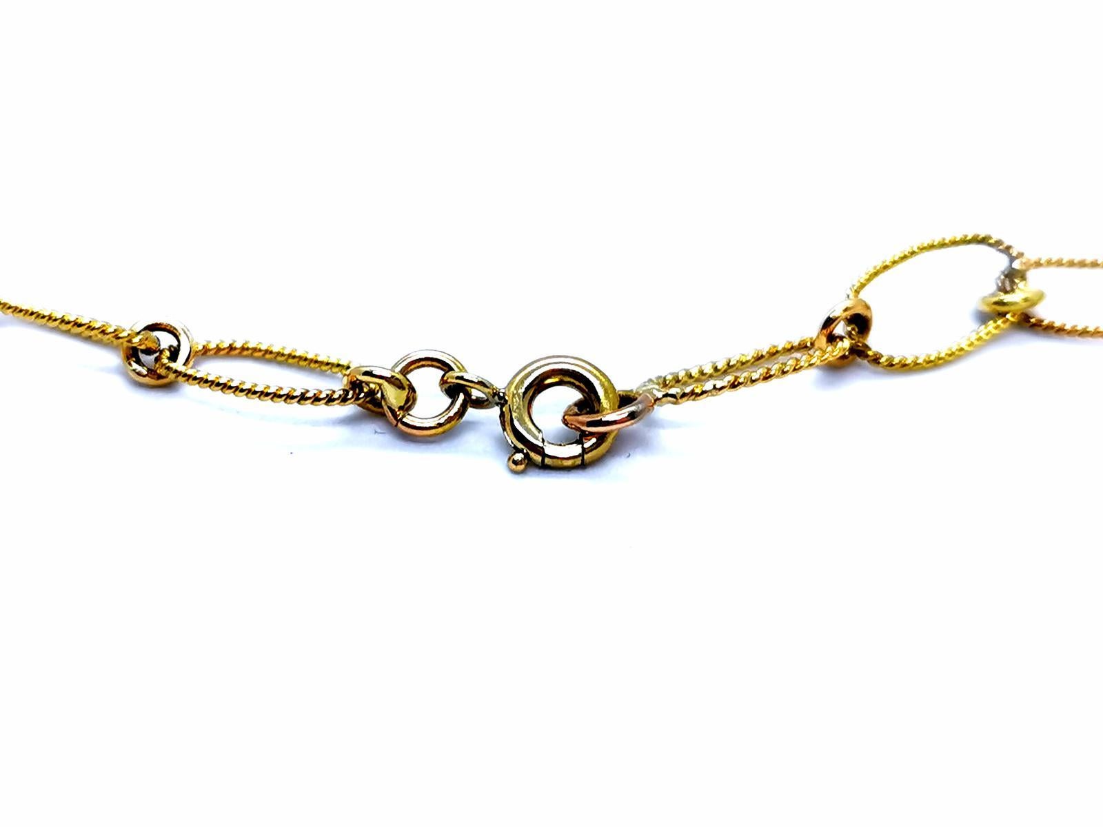 Chain Necklace Yellow Gold For Sale 1