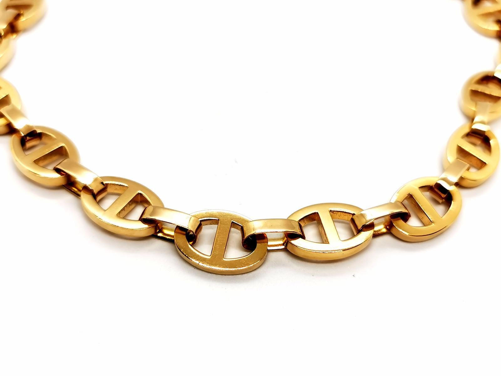 Chain Necklace Yellow Gold For Sale 1