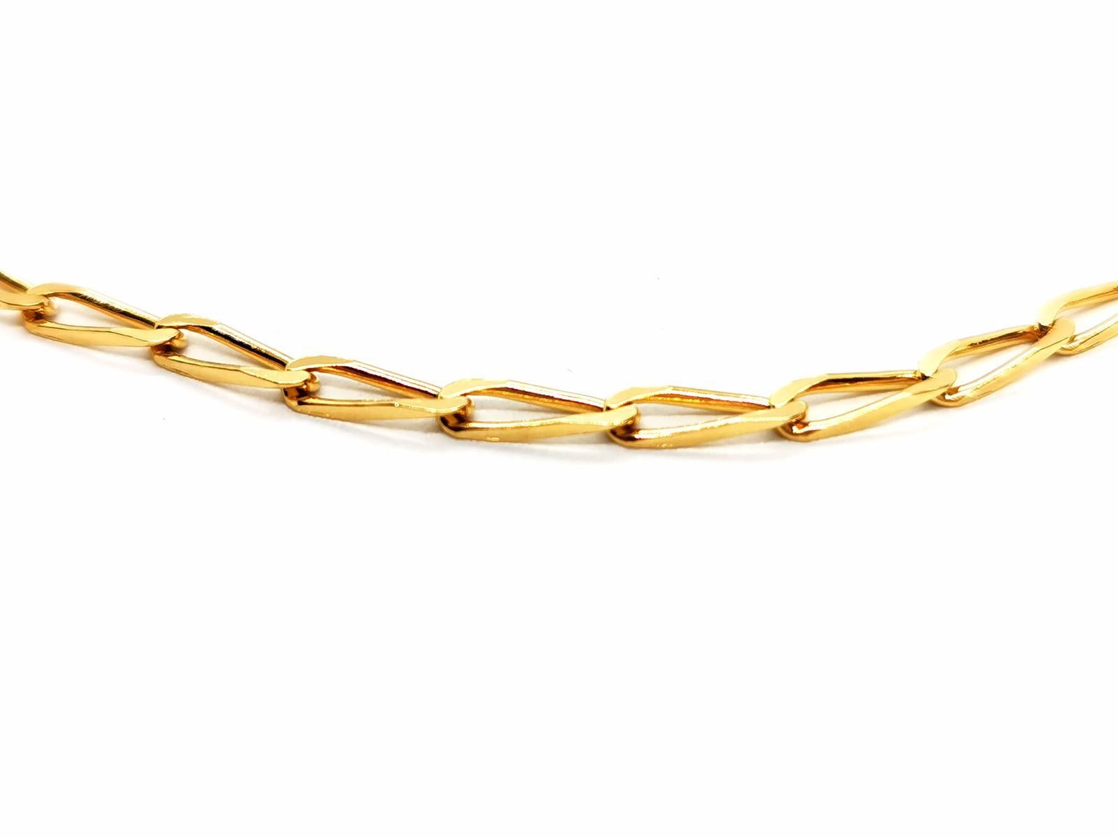 Kette Halskette Gelbgold im Angebot 1