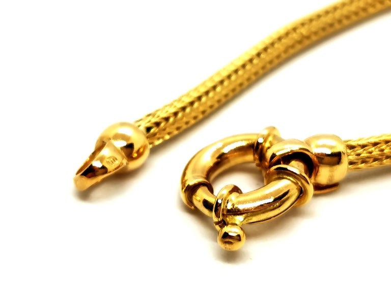 Chain Necklace Yellow Gold For Sale at 1stDibs