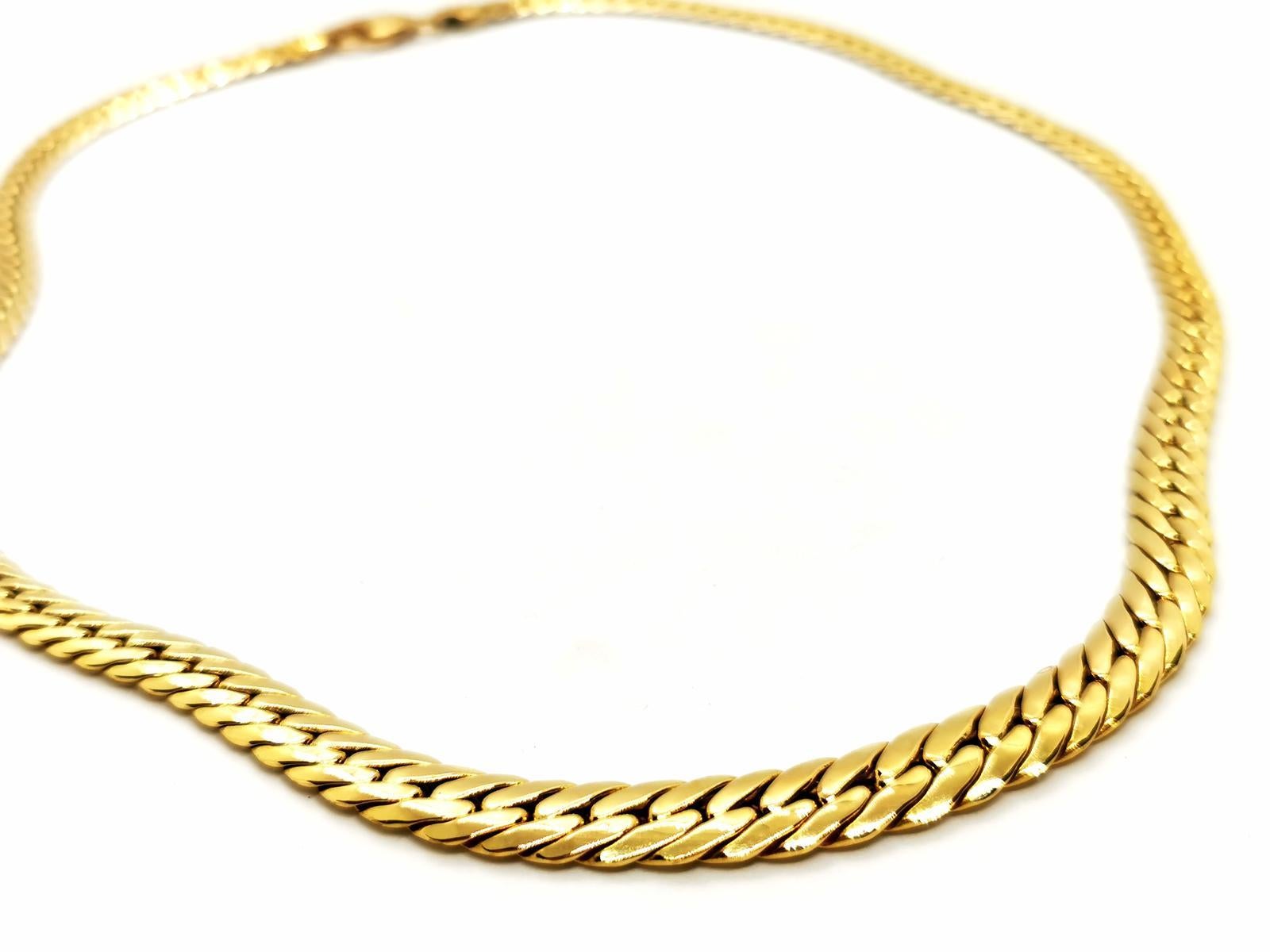 Kette Halskette Gelbgold im Angebot 1
