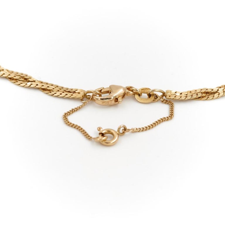 Chain Necklace Yellow Gold For Sale at 1stDibs