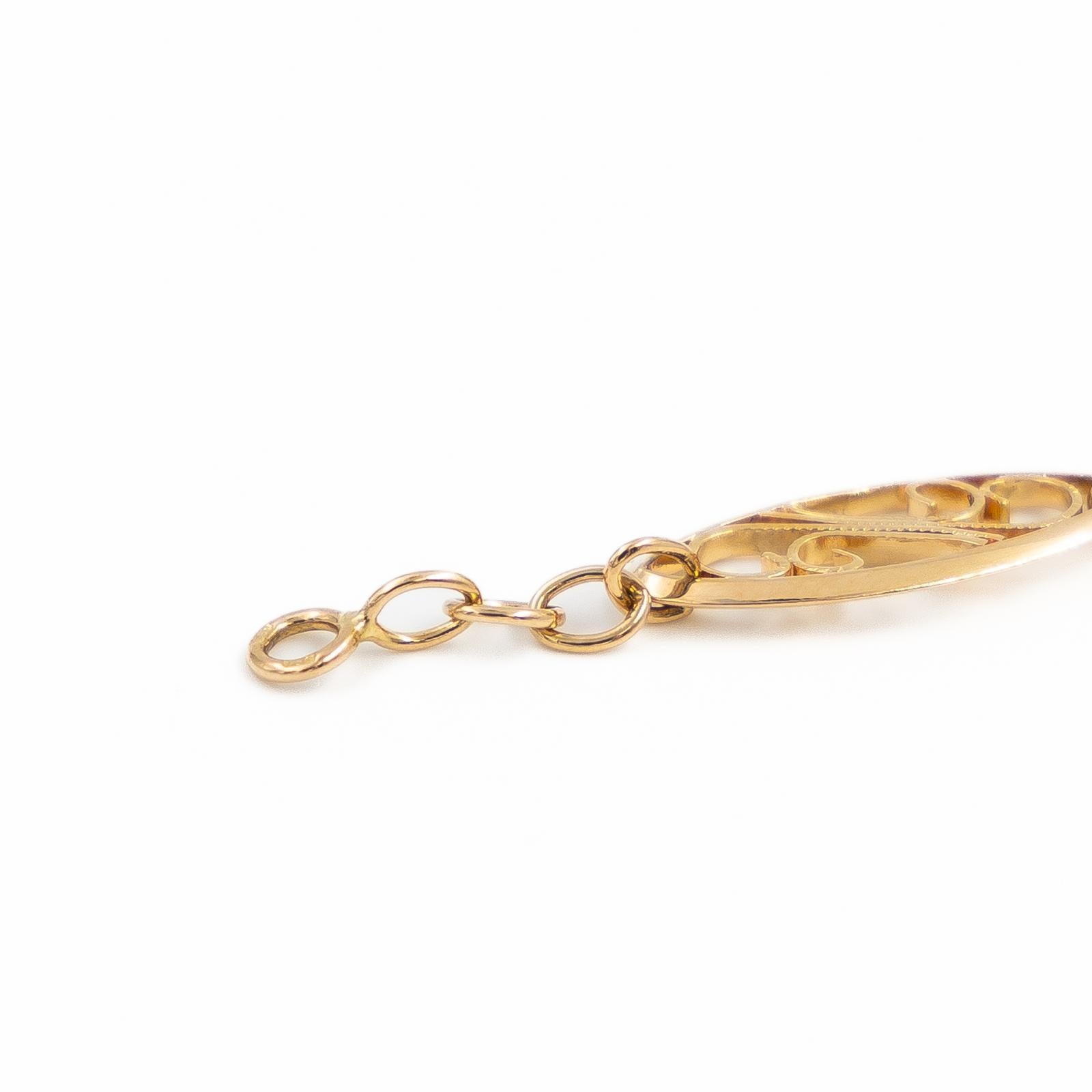 Kette Halskette Gelbgold im Angebot 1