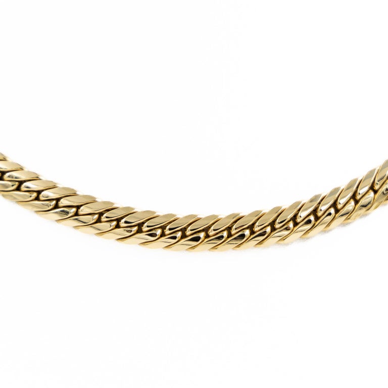 Chain Necklace Yellow Gold For Sale at 1stDibs