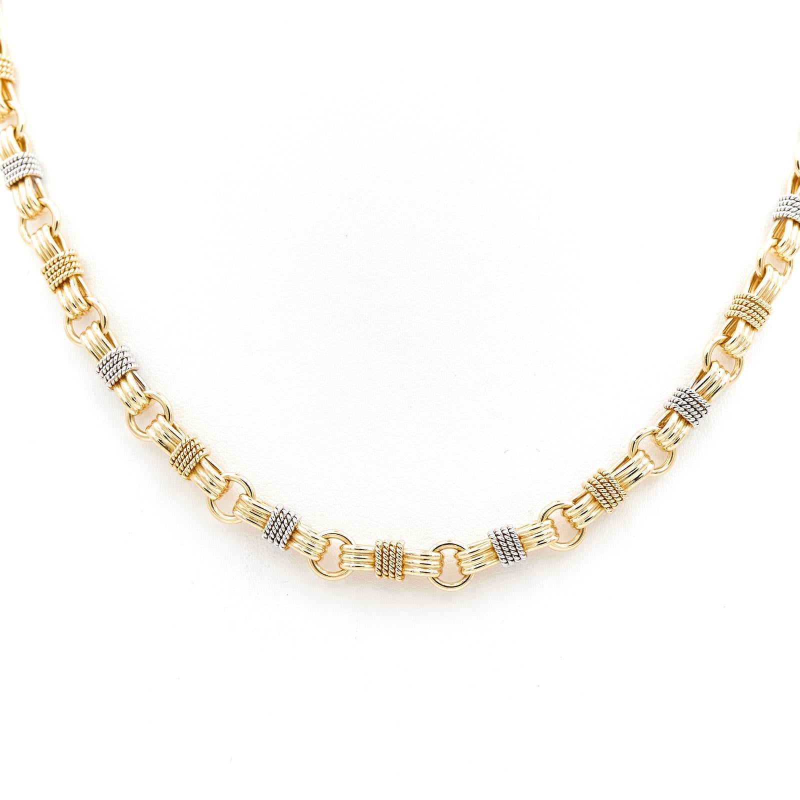 Kette Halskette Gelbgold im Angebot 1