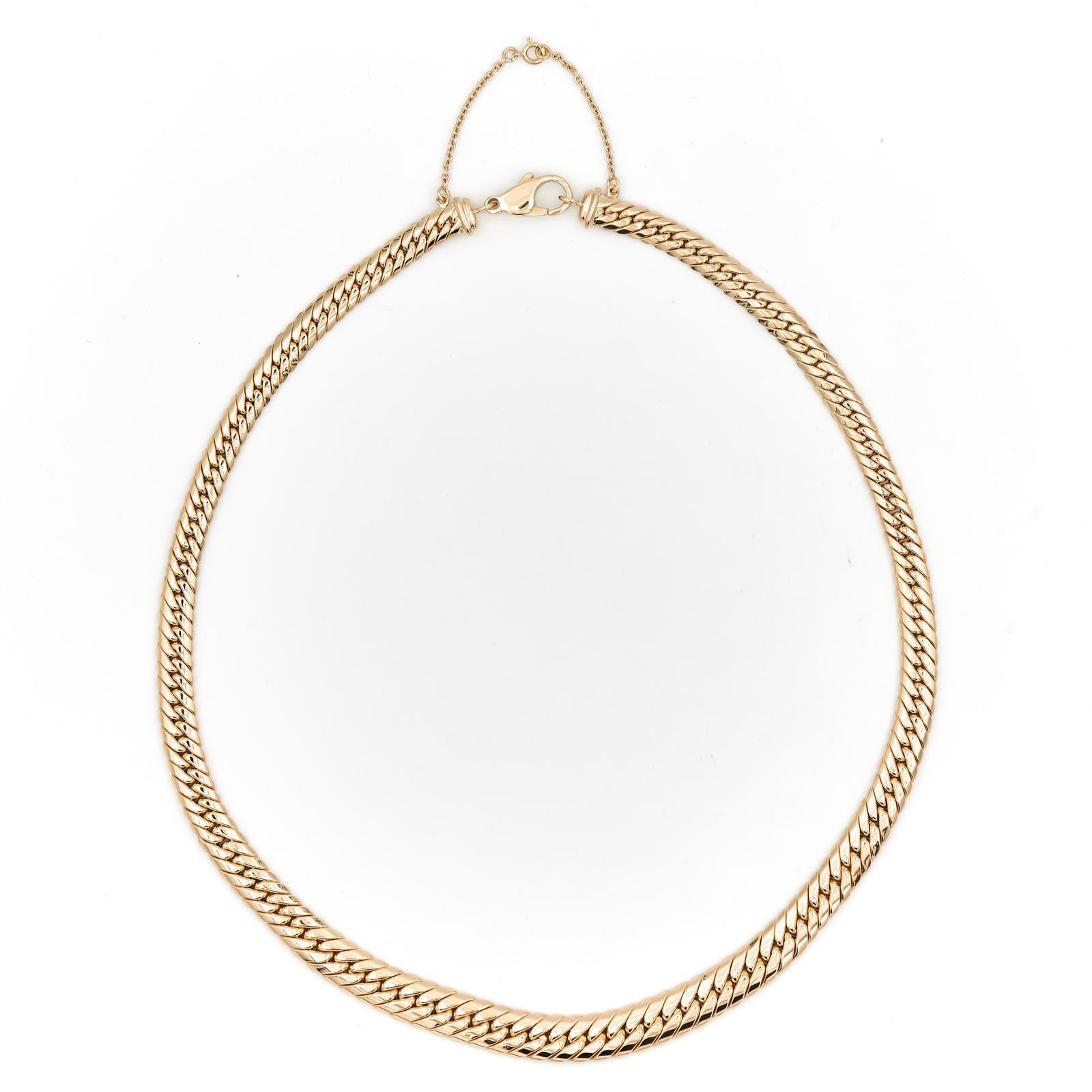 Kette Halskette Gelbgold im Angebot 1